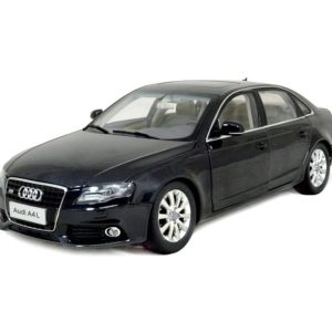 1/18 2011 Audi A4 L Siyah Diecast Araba, Paudi Model 2234BK