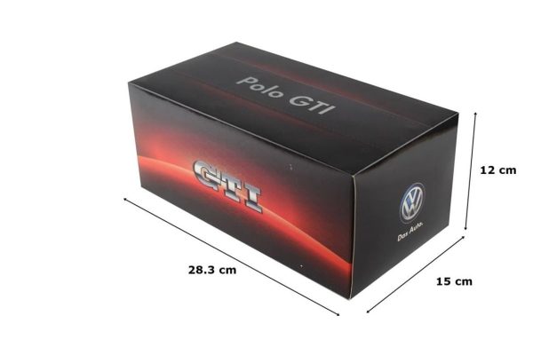 1/18 2015 Volkswagen Polo GTI Beyaz Diecast Araba, Paudi Model 2339W - Görsel 5