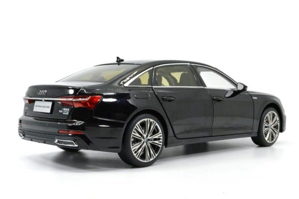 1/18 2019 Audi A6L Siyah Diecast Araba, Paudi Model 2356BK - Görsel 4