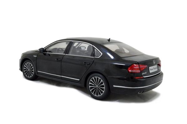 1/18 2016 Volkswagen Passat Siyah Diecast Araba, Paudi Model 2369BK - Görsel 3