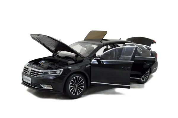 1/18 2016 Volkswagen Passat Siyah Diecast Araba, Paudi Model 2369BK - Görsel 4