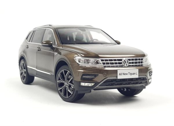 1/18 2017 Volkswagen Tiguan L Kahverengi Diecast Araba, Paudi Model 2386BR - Görsel 2