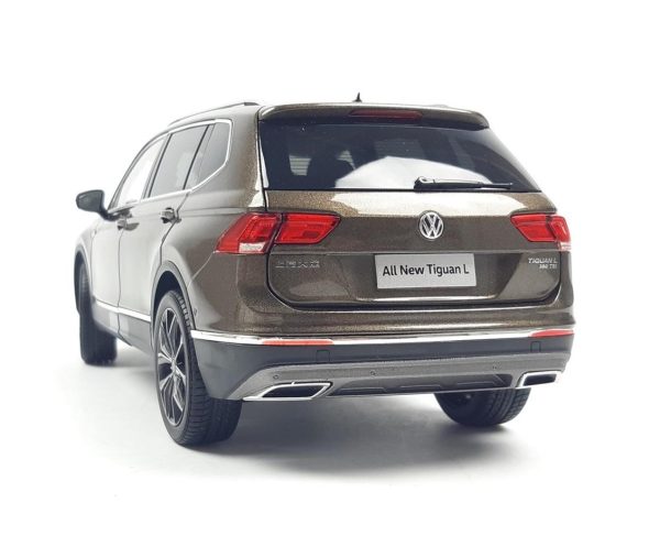 1/18 2017 Volkswagen Tiguan L Kahverengi Diecast Araba, Paudi Model 2386BR - Görsel 4