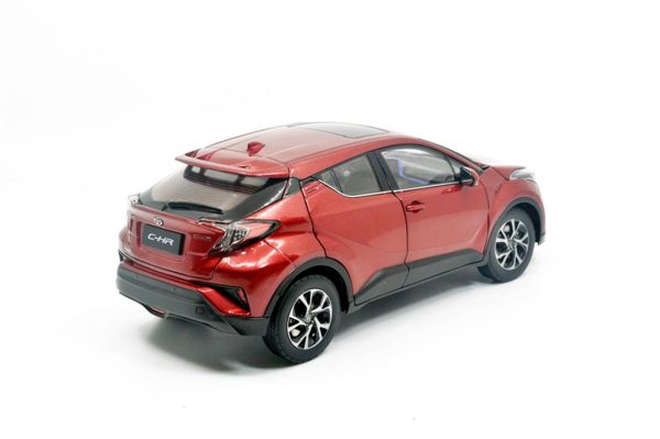 1/18 2019 Toyota CHR Kırmızı Diecast Araba, Paudi Model 2533R - Görsel 3