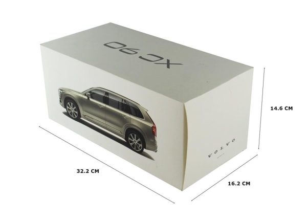 1/18 2018 Volvo XC90 Siyah Diecast Araba, Paudi Model 2560BK - Görsel 5