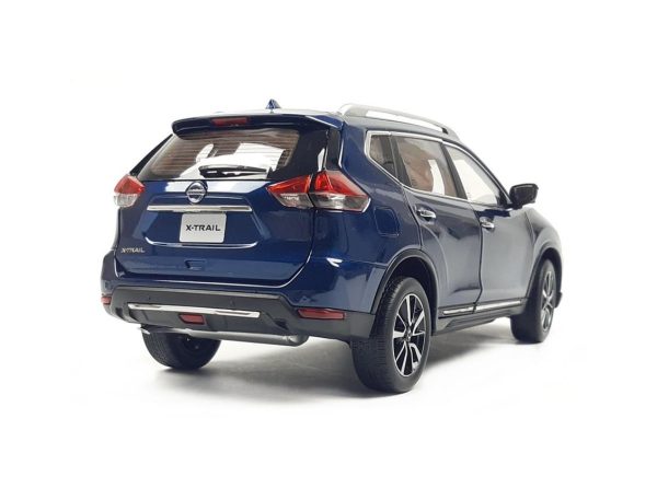 1/18 2019 Nissan X-TRAIL Mavi Diecast Araba, Paudi Model 5535EBL - Görsel 3