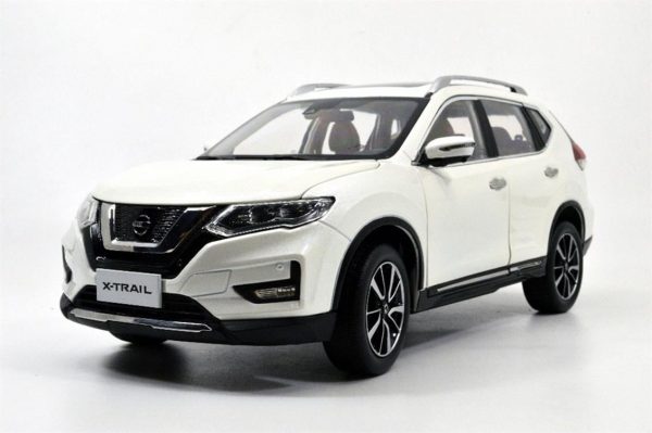 1/18 2019 Nissan X-TRAIL Beyaz Diecast Araba, Paudi Model 5535EW