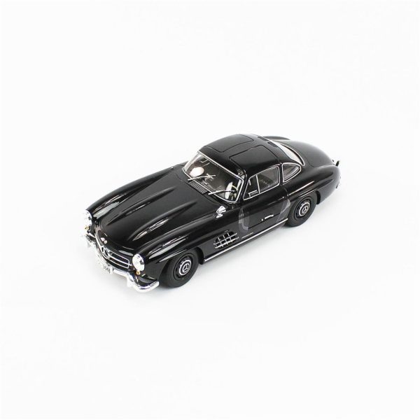 1/18 Mercedes Benz 300 SL Coupe (W198) 1954 Black Diecast Araba, Paul Model Art B66040638 - Görsel 4