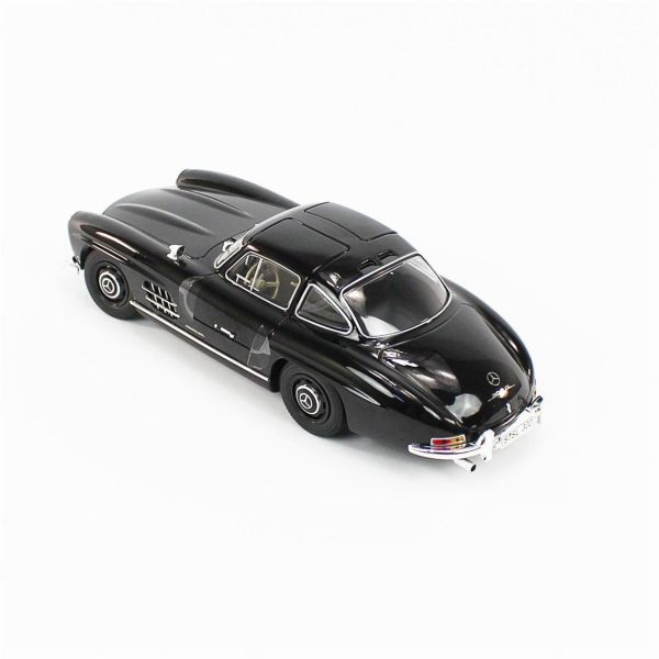 1/18 Mercedes Benz 300 SL Coupe (W198) 1954 Black Diecast Araba, Paul Model Art B66040638 - Görsel 3