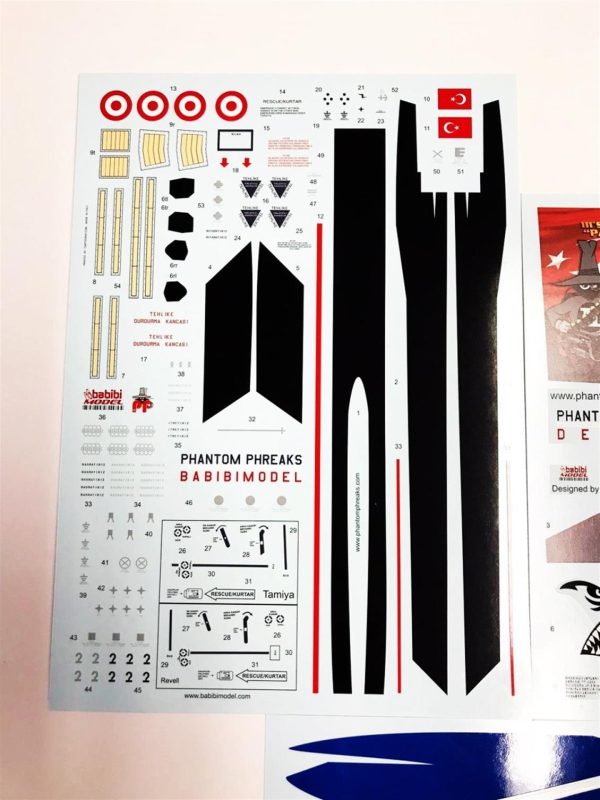 1/32 Turaf F-4E Nato 70.Yıl Özel Şema Dekal Çıkartma, Babibi PB32035 - Görsel 2