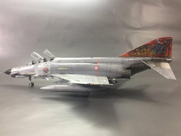 1/48 Turaf F-4E 112.Şeytan Filo Son Uçuş Dekal Çıkartma, Babibi PB48005 - Görsel 5