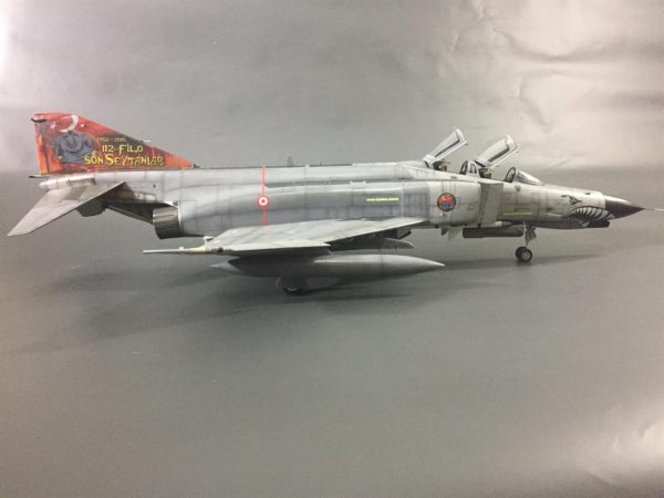1/48 Turaf F-4E 112.Şeytan Filo Son Uçuş Dekal Çıkartma, Babibi PB48005 - Görsel 4