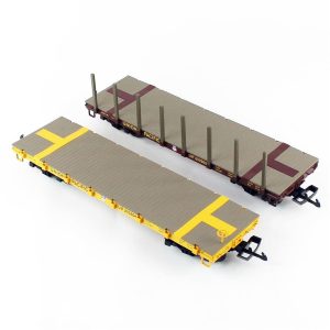 1/22.5 Union Pacific Stake Wagon Set 2 Adet Model Tren Yük Vagonu, Piko 38774