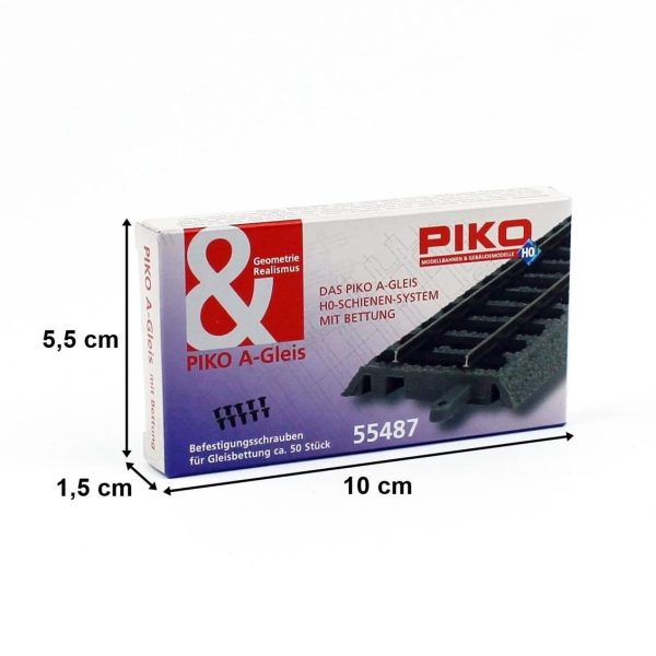Ray Ve Ray Yatağı Montaj Vidaları 50 Adet, Piko 55487 - Görsel 5