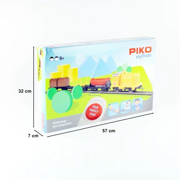 Mytrain Diesel Model Tren Başlangıç Seti, Piko 57090 - Görsel 5