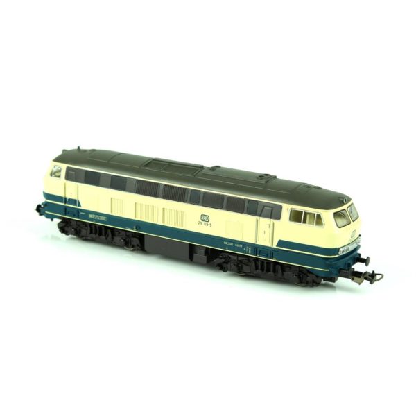 1/87 ~Br 218 Db Beige-Blue IV + 8Pol. D, Piko 57803