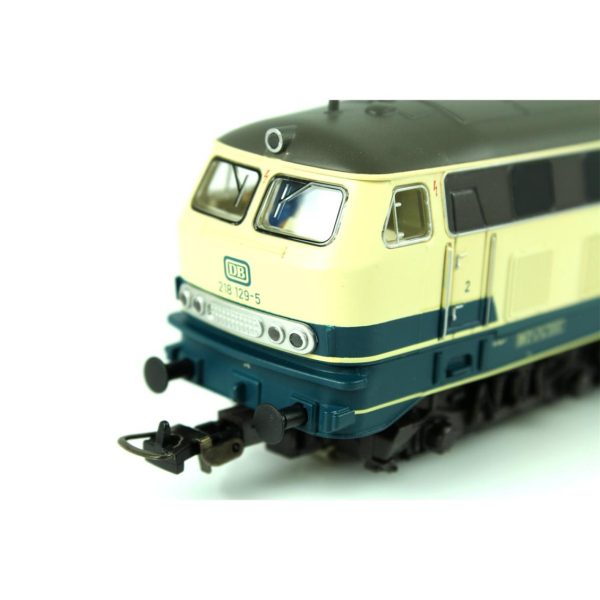 1/87 ~Br 218 Db Beige-Blue IV + 8Pol. D, Piko 57803 - Görsel 3