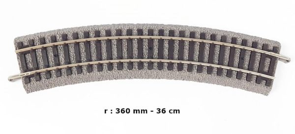 A-Track W. Roadbed R1 360 Pu6, Piko 55411 - Görsel 4
