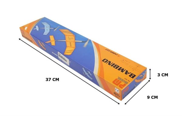 BAMBINO Laser Kesim Lastik motorlu Çubuk Gövdeli Serbest Uçuş Kiti, PM Model 1003 - Görsel 4