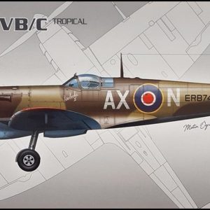 1/72 Supermarine Spitfire VB/C Savaş Uçağı Maketi, PM Model0101
