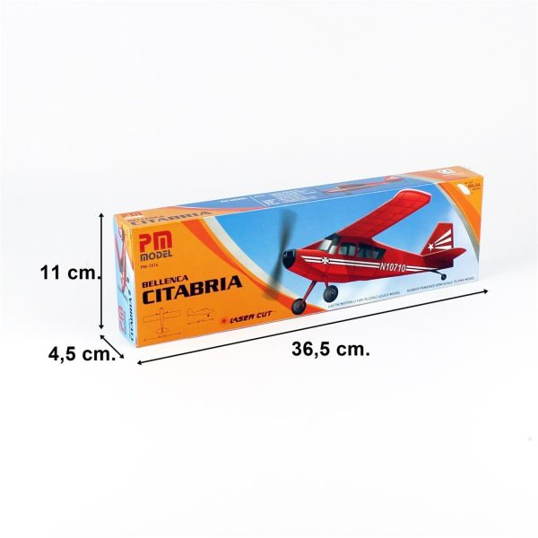 Bellenca Citabria Lastik Motorlu Serbest Uçuş Kiti, PM Model 1014 - Görsel 3