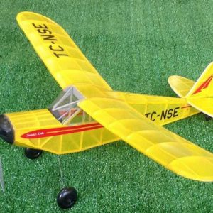 Piper Super Cub Lastik Motorlu Serbest Uçuş Kiti, PM Model 2008