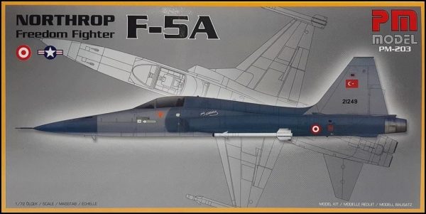 1/72 F-5A Northrop Freedom Fighter Eğitim Uçağı Maketi, PM Model0203