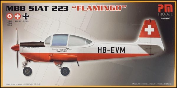1/72 MBB Siat 223 Flamingo Eğitim Uçağı Maketi, PM Model0206