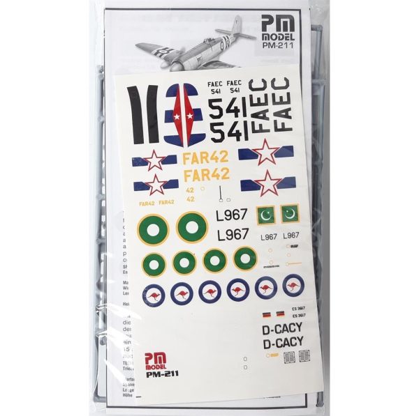 1/72 Hawker Sea Fury FB11 Avcı Uçağı Maketi, PM Model0211 - Görsel 2