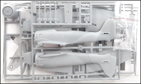 1/72 Hawker Sea Fury FB11 Avcı Uçağı Maketi, PM Model0211 - Görsel 3