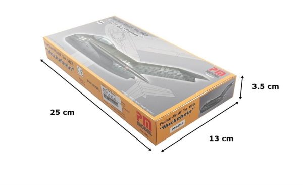 1/72 TA-183 Focke Wolf Savaş Uçağı Maketi, PM Model0213 - Görsel 2