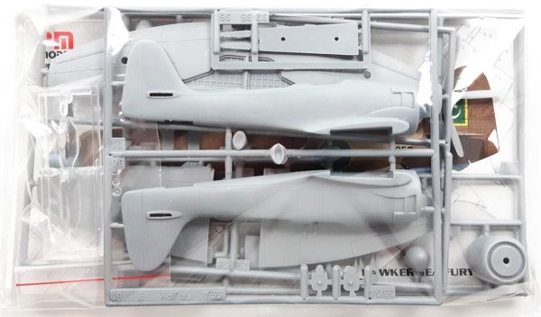 1/72 Hawker Sea Fury T-61 Avcı-Eğitim Uçağı Maketi, PM Model0214 - Görsel 2