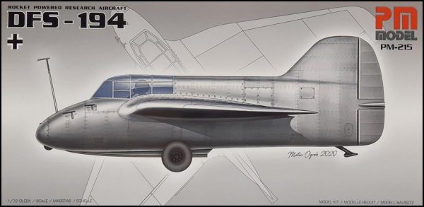 1/72 DFS-194 Roket Motorlu Uçak Maketi, PM Model0215