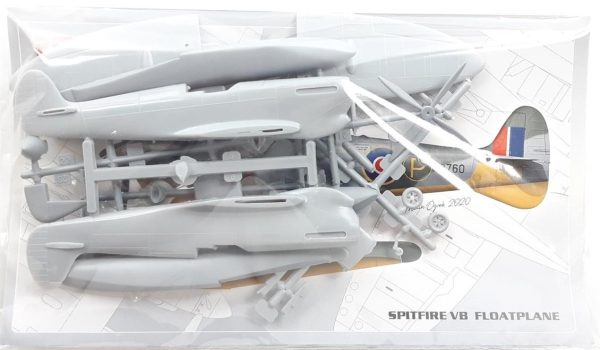 1/72 Submarine Spitfire VB Floatplane Deniz Uçağı Maketi, PM Model0216 - Görsel 2