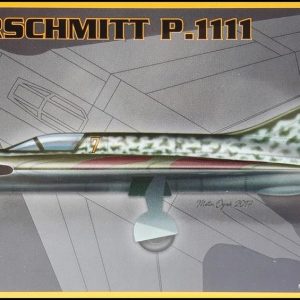 1/72 Messerschmitt P.1111 Avcı Uçağı Maketi, PM Model0217