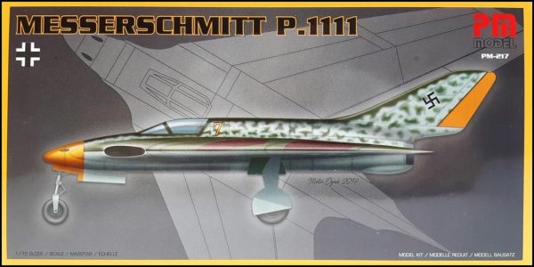 1/72 Messerschmitt P.1111 Avcı Uçağı Maketi, PM Model0217