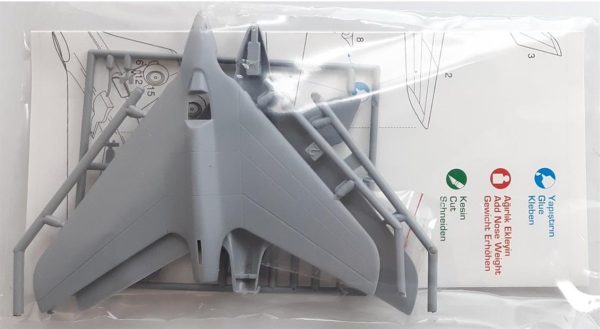 1/72 Messerschmitt P.1111 Avcı Uçağı Maketi, PM Model0217 - Görsel 2