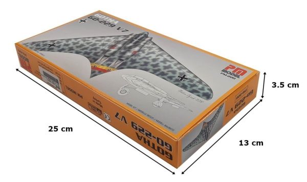 1/72 Gotha GO-229 V7 Avcı-Bombardıman Uçağı Maketi, PM Model0220 - Görsel 4