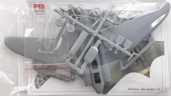 1/72 Gotha GO-229 V7 Avcı-Bombardıman Uçağı Maketi, PM Model0220 - Görsel 2