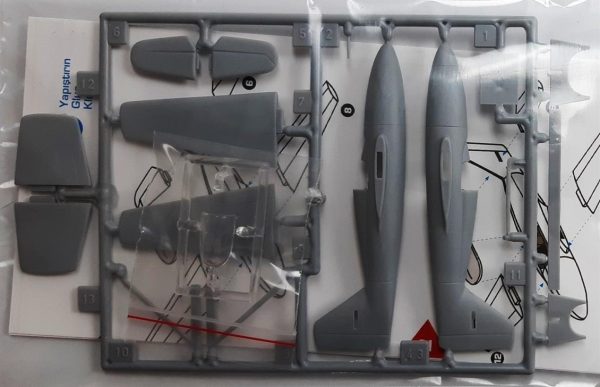 1/72 Me-328 V1/V2 Savaş Uçağı Maketi, PM Model0223 - Görsel 2