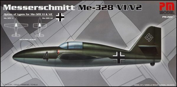 1/72 Me-328 V1/V2 Savaş Uçağı Maketi, PM Model0223