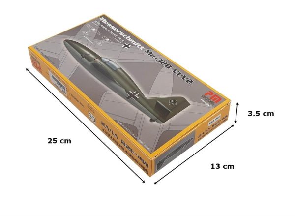1/72 Me-328 V1/V2 Savaş Uçağı Maketi, PM Model0223 - Görsel 4