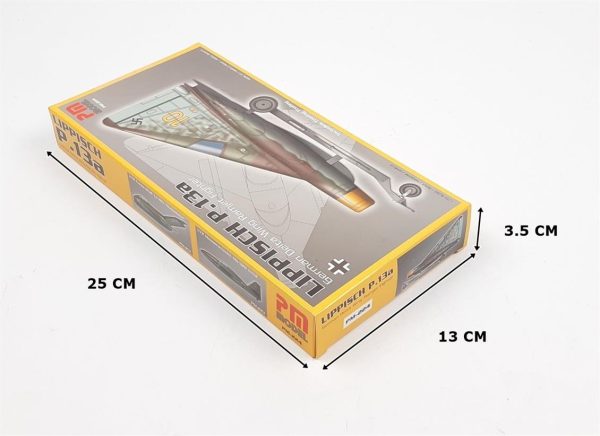 1/72 LIPPISCH P.13a Savaş Uçağı Maketi, PM Model0224 - Görsel 4