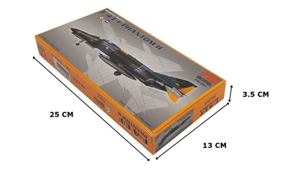 1/18 F-4E/F Phantom II Avcı-Bombardıman Uçağı Maketi, PM Model0227 - Görsel 4