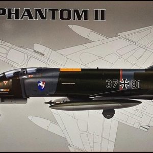 1/18 F-4E/F Phantom II Avcı-Bombardıman Uçağı Maketi, PM Model0227
