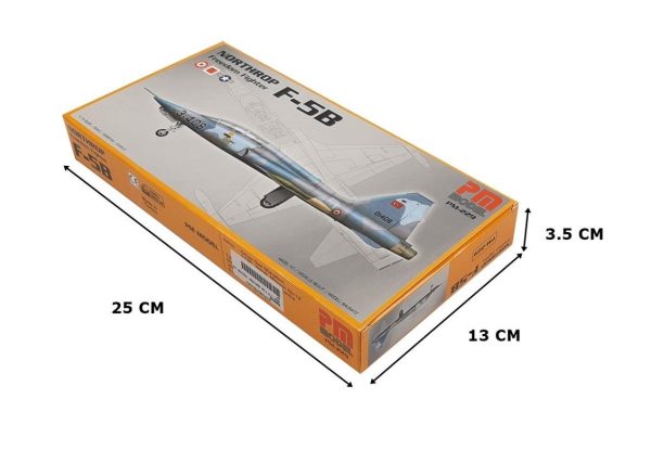 1/72 Northrop F-5B Eğitim Uçağı Maketi, PM Model0229 - Görsel 4