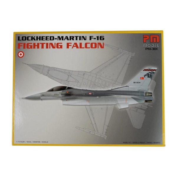 1/72 F-16 Fighting Falcon Avcı-Bombardıman Uçağı Maketi, PM Model0301