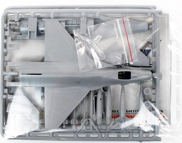 1/72 F-16 Fighting Falcon Aggressor Vipers Avcı-Bombardıman Uçağı Maketi, PM Model0302 - Görsel 2