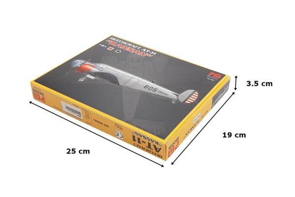 1/72 Beechcraft AT-11 Kansan Bombardıman-Eğitim Uçağı Maketi, PM Model0303 - Görsel 3