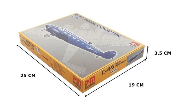 1/72 C-45 Beech Expeditor Eğitim Ve Nakliye Uçağı Maketi, PM Model0304 - Görsel 4